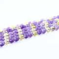 L-0581 Purple Améthyste Citrine Quartz synthétique lâche pierres précieuses en gros